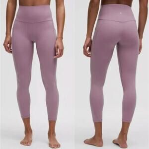 Lululemon Align High Rise Pant with Pockets 25" Lavender Lux Size 4